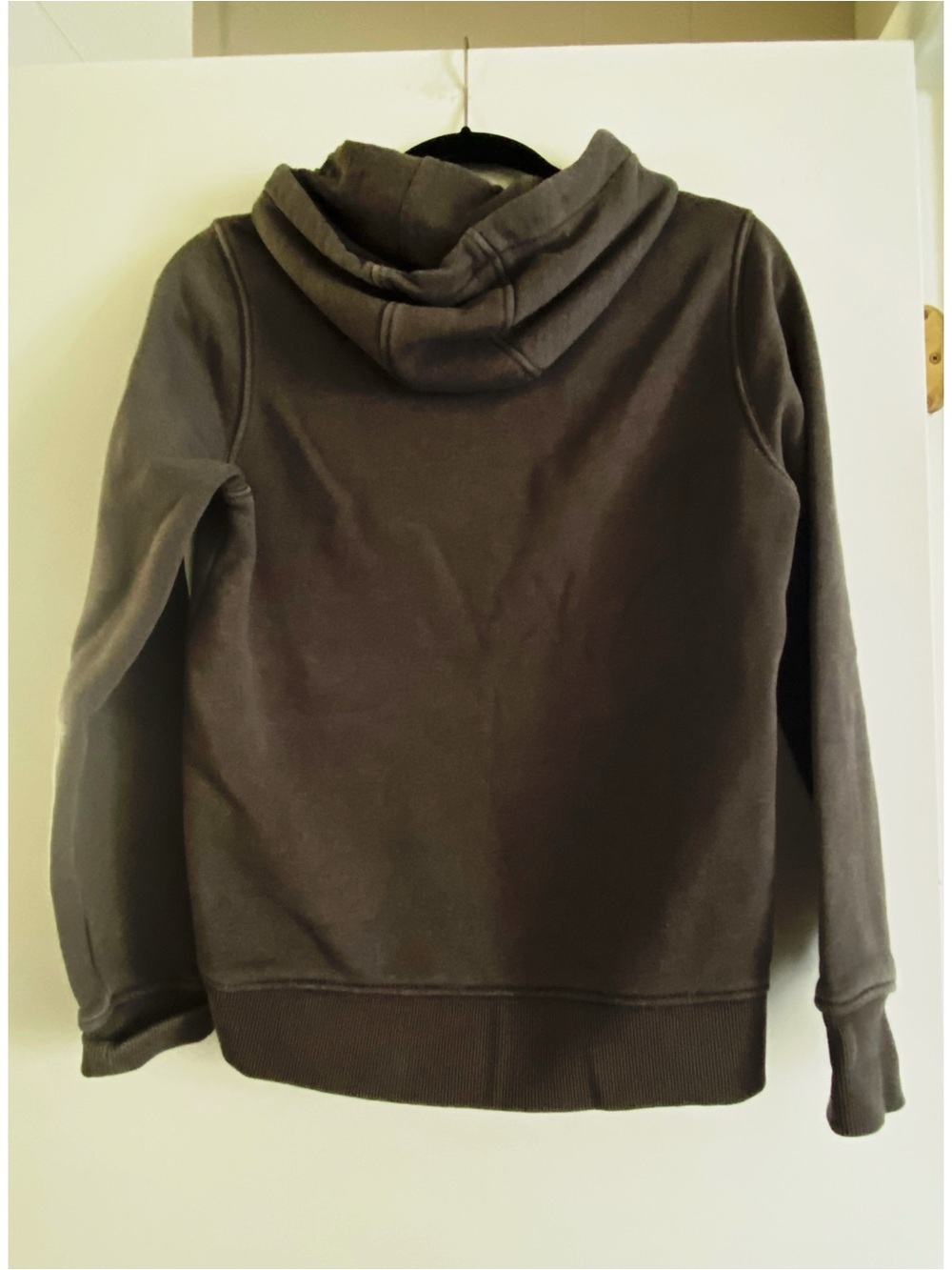 CARHARTT Dark Grey Hooded Sweatshirt Size XS - Picture 6 of 7